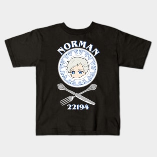 THE PROMISED NEVERLAND: NORMAN CHIBI Kids T-Shirt